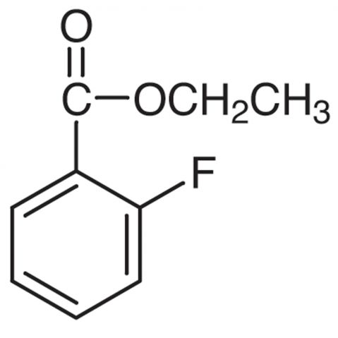 Ethyl 2-Fluorobenzoate Chemische Struktur