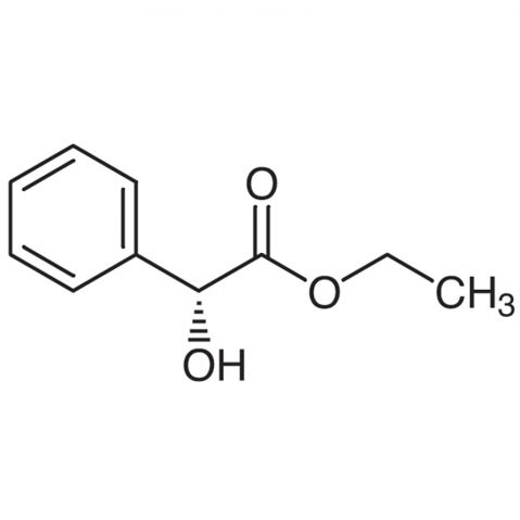 D-(-)-Mandelic Acid Ethyl Ester Chemical Structure