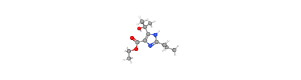 Ethyl 4-(2-Hydroxy-2-propyl)-2-propyl-1H-imidazole-5-carboxylate Chemical Structure