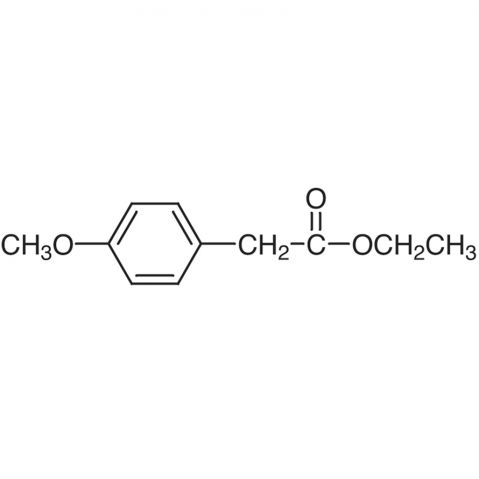 Ethyl 4-Methoxyphenylacetate التركيب الكيميائي