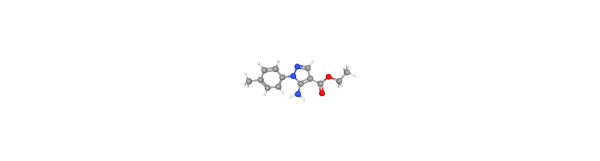 Ethyl 5-amino-1-(4-methylphenyl)-1H-pyrazole-4-carboxylate 化学構造