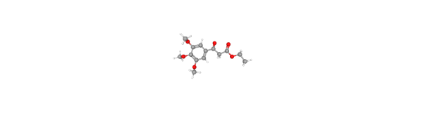 Ethyl 3,4,5-trimethoxybenzoylacetate Chemical Structure