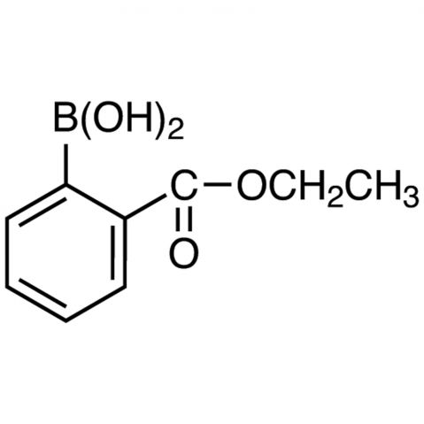 2-Ethoxycarbonylphenylboronic acid(contains varying amounts of Anhydride) Chemical Structure