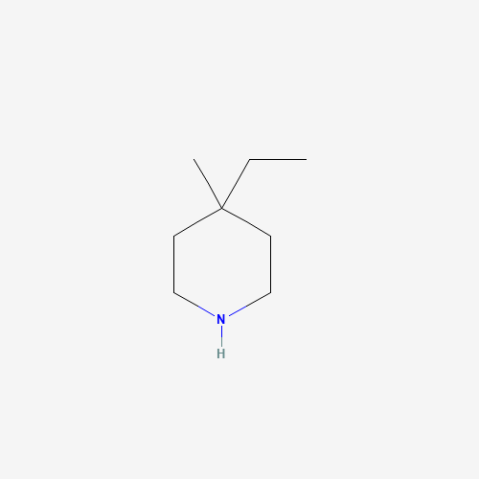 4-Ethyl-4-methylpiperidine Chemical Structure