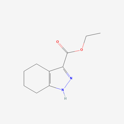 Ethyl 4,5,6,7-tetrahydro-1H-indazole-3-carboxylate Chemical Structure