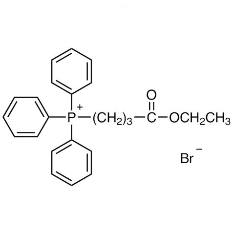 [3-(Ethoxycarbonyl)propyl]triphenylphosphonium bromide Chemical Structure