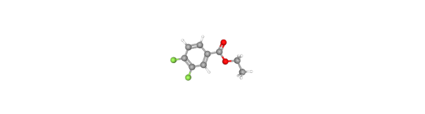 Ethyl 3,4-difluorobenzoate Chemical Structure