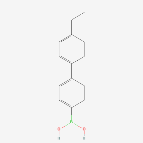 4'-Ethyl-4-biphenylboronic acid (contains varying amounts of Anhydride） Chemical Structure