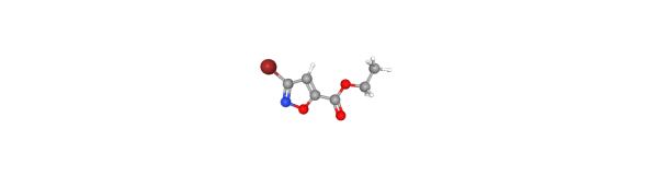 Ethyl 3-bromoisoxazole-5-carboxylate Chemische Struktur