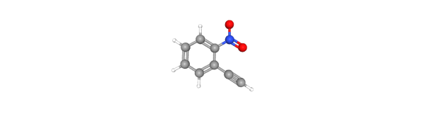 1-Ethynyl-2-nitrobenzene Chemische Struktur