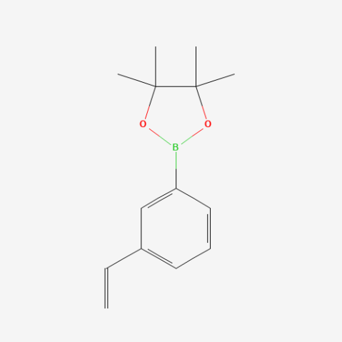 2-(3-Ethenylphenyl)-4,4,5,5-tetramethyl-1,3,2-dioxaborolane Chemical Structure