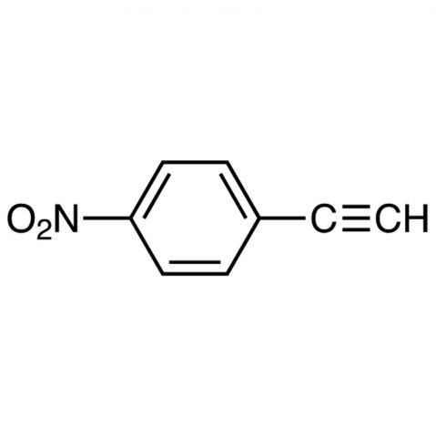 1-Ethynyl-4-nitrobenzene Chemical Structure