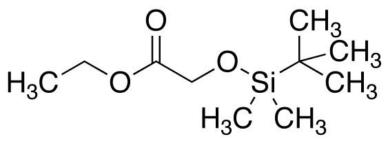 Ethyl [(tert-Butyldimethylsilyl)oxy]acetate التركيب الكيميائي