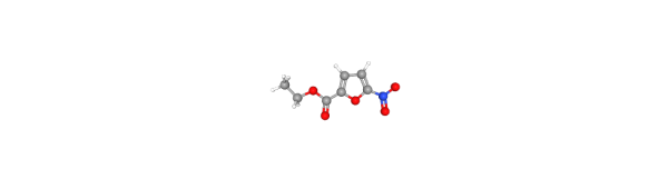 Ethyl 5-nitro-2-furoate 化学構造