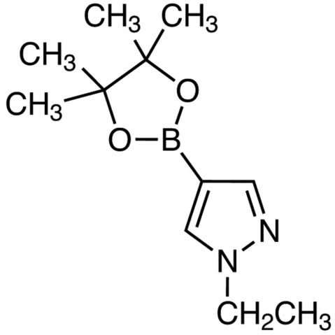 1-Ethyl-1H-pyrazole-4-boronic acid pinacol ester التركيب الكيميائي