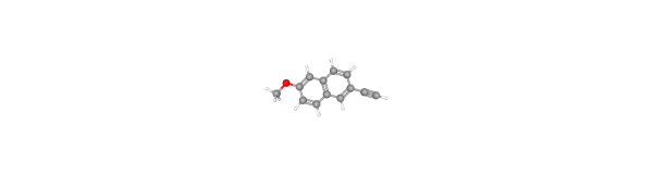 2-Ethynyl-6-methoxynaphthalene Chemical Structure