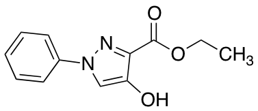 ethyl 4-hydroxy-1-phenyl-1H-pyrazole-3-carboxylate Chemical Structure