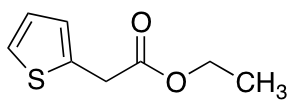 Ethyl 2-thiopheneacetate Chemical Structure