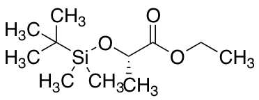 Ethyl (S)-(-)-2-(tert-butyldimethylsilyloxy)propionate Chemical Structure