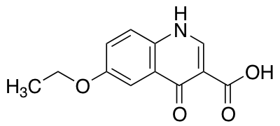 6-Ethoxy-4-hydroxyquinoline-3-carboxylic acid Chemical Structure