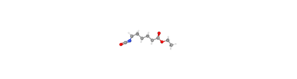 Ethyl 6-isocyanatohexanoate 化学構造