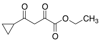 ethyl 4-cyclopropyl-2,4-dioxobutanoate Chemical Structure