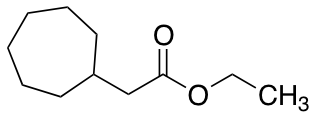 Ethyl cycloheptylacetate التركيب الكيميائي