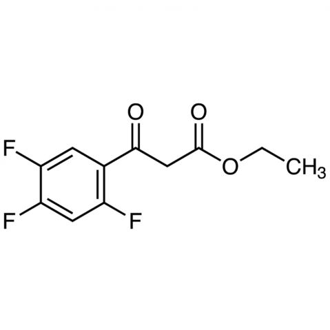 Ethyl (2,4,5-Trifluorobenzoyl)acetate التركيب الكيميائي