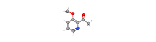 1-(3-Methoxypyridin-2-yl)ethanone 化学構造