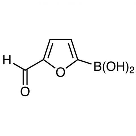 5-Formyl-2-furanboronic acid(contains varying amounts of Anhydride) Chemical Structure