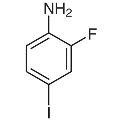 2-Fluoro-4-iodoaniline Chemical Structure