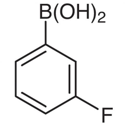 3-Fluorophenylboronic acid Chemical Structure