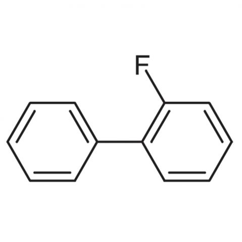 2-Fluorobiphenyl التركيب الكيميائي