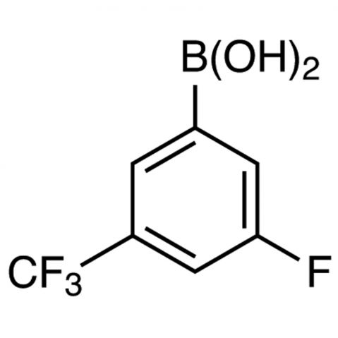 3-Fluoro-5-(trifluoromethyl)phenylboronic acid 化学構造