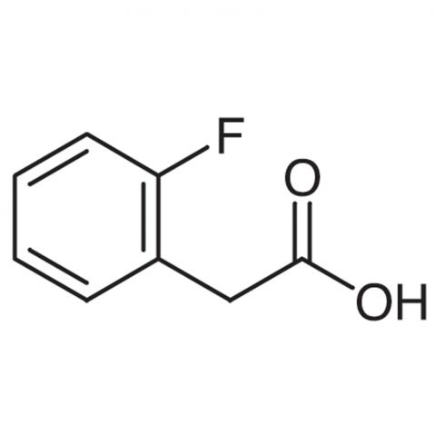 2-Fluorophenylacetic acid Chemical Structure