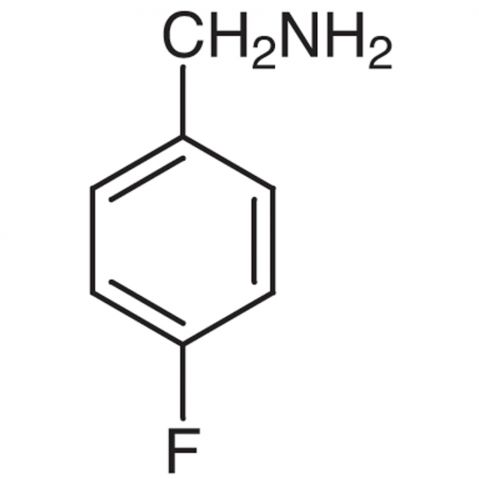 4-Fluorobenzylamine Chemische Struktur