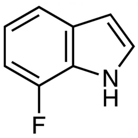 7-Fluoroindole Chemische Struktur