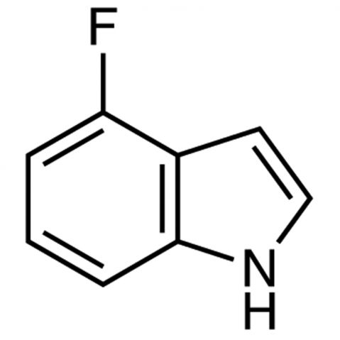 4-Fluoroindole Chemical Structure