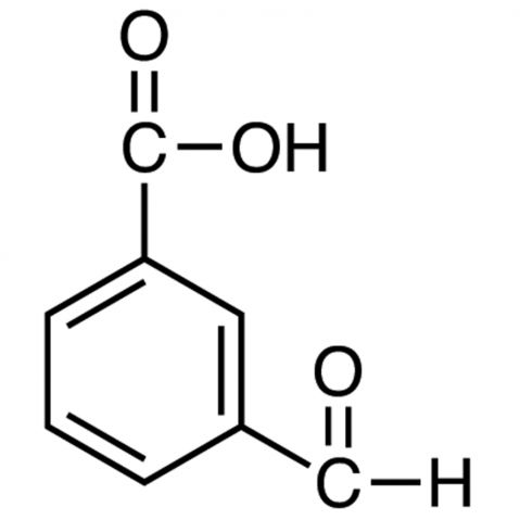 3-Formylbenzoic acid Chemical Structure