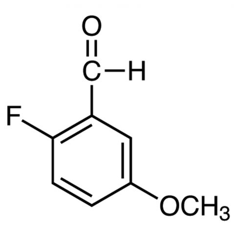 2-Fluoro-5-methoxybenzaldehyde Chemische Struktur