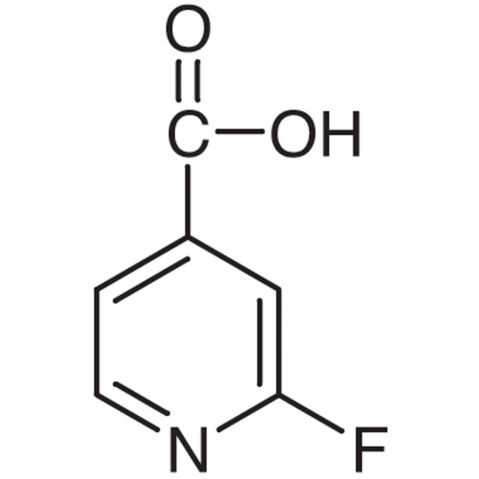 2-Fluoroisonicotinic Acid Chemical Structure