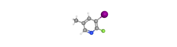 2-fluoro-3-iodo-5-methylpyridine Chemical Structure