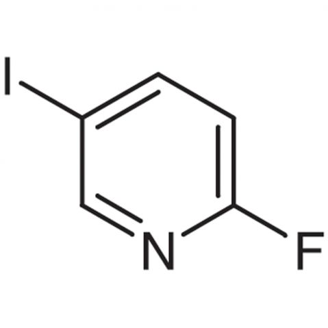 2-Fluoro-5-iodopyridine 化学構造