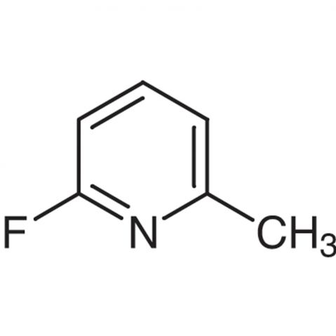 2-Fluoro-6-methylpyridine 化学構造