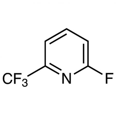 2-Fluoro-6-(trifluoromethyl)pyridine 化学構造