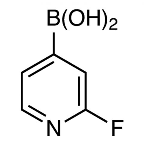 2-Fluoropyridine-4-boronic acid Chemical Structure