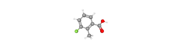 3-Fluoro-2-methylbenzoic acid Chemische Struktur