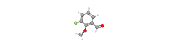 3-Fluoro-2-methoxybenzaldehyde Chemical Structure