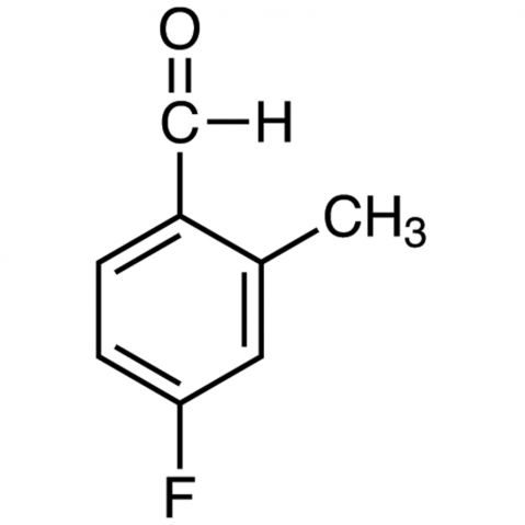 4-Fluoro-2-methylbenzaldehyde 化学構造