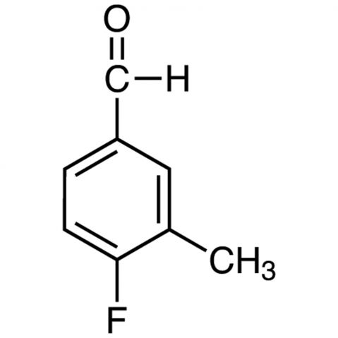 4-Fluoro-3-methylbenzaldehyde 化学構造